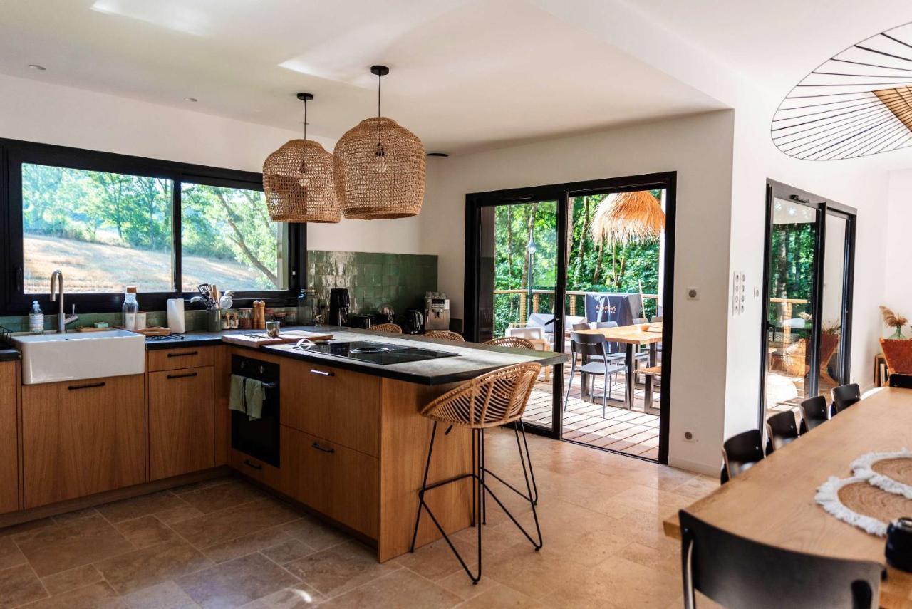 Dans Les Arbres Bed & Breakfast Lanta Dış mekan fotoğraf